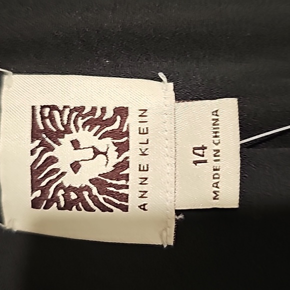 NWT Anne Klein sz 14 blk blazer - Picture 4 of 10